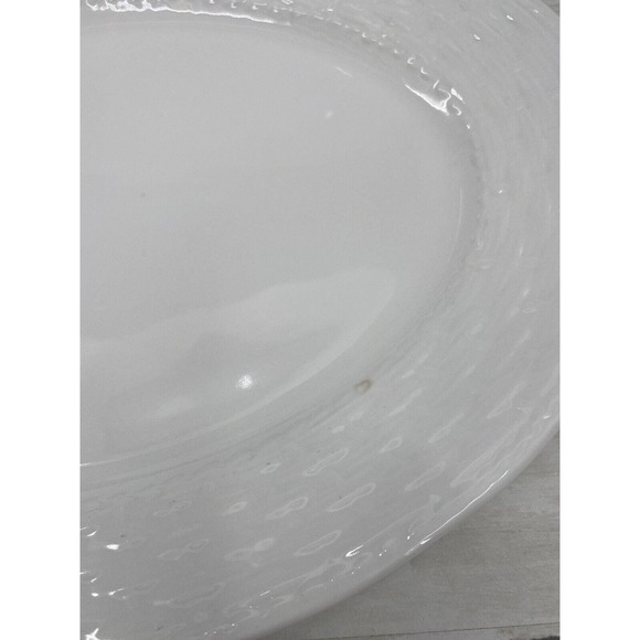 2 Vintage Gibson Embossed Oval Serving Platters 14x10.5 and 14.75x10.5 LOT OF 2 - Picture 10 of 11